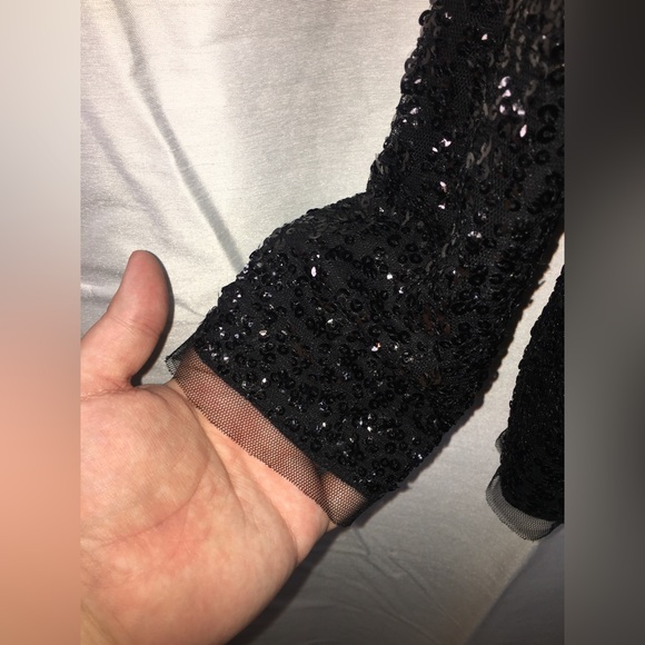 J. Crew | Women’s Black Sequin Sweater - Picture 9 of 11